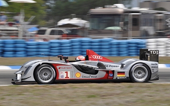 The latest diesel sports prototype - Audi R15; © Chris Clark